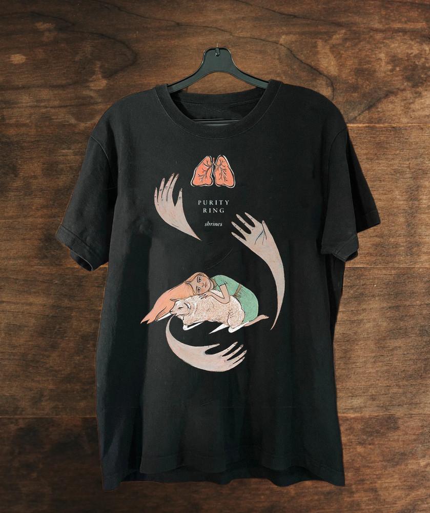 Collection Purity Ring Shrines Band Album T-shirt Full Size S to 5XL MD1373 Unisex T-Shirt S