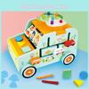 Fishing Wooden Car Learning Toy For Early Education Cognitive Development Skills