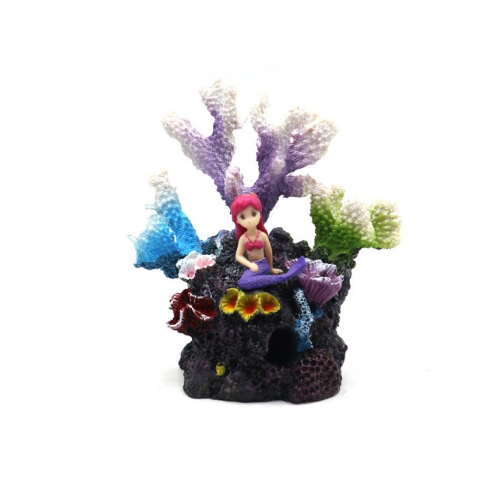 

Ручная работа Имитация кораллового рифа Украшение Красочный Пейзаж для аквариума Украшение для аквариума Игрушка Style 1