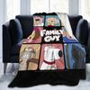 Familien Ikonische Greifen Familie Jungs Mode Decken Lustige TV Flauschig Vintage Atmungsaktiv Überwurf Mode Decke für Tagesdecke Herbst/Winter Auto