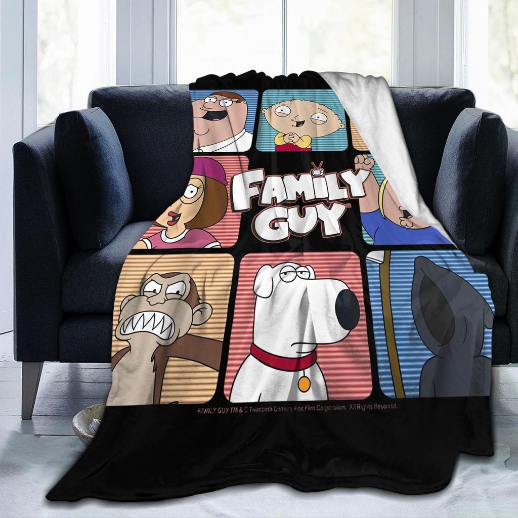 Familien Ikonische Greifen Familie Jungs Mode Decken Lustige TV Flauschig Vintage Atmungsaktiv Überwurf Mode Decke für Tagesdecke Herbst/Winter Auto