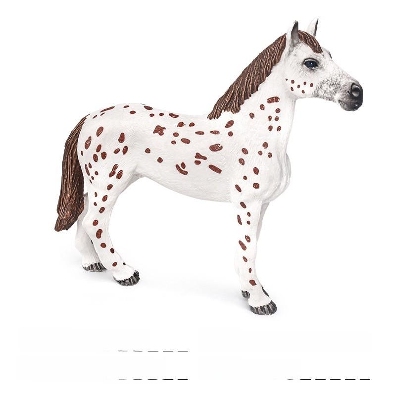 Static Appaloosa Model Collection With Pvc Material For Kids Educational Toys