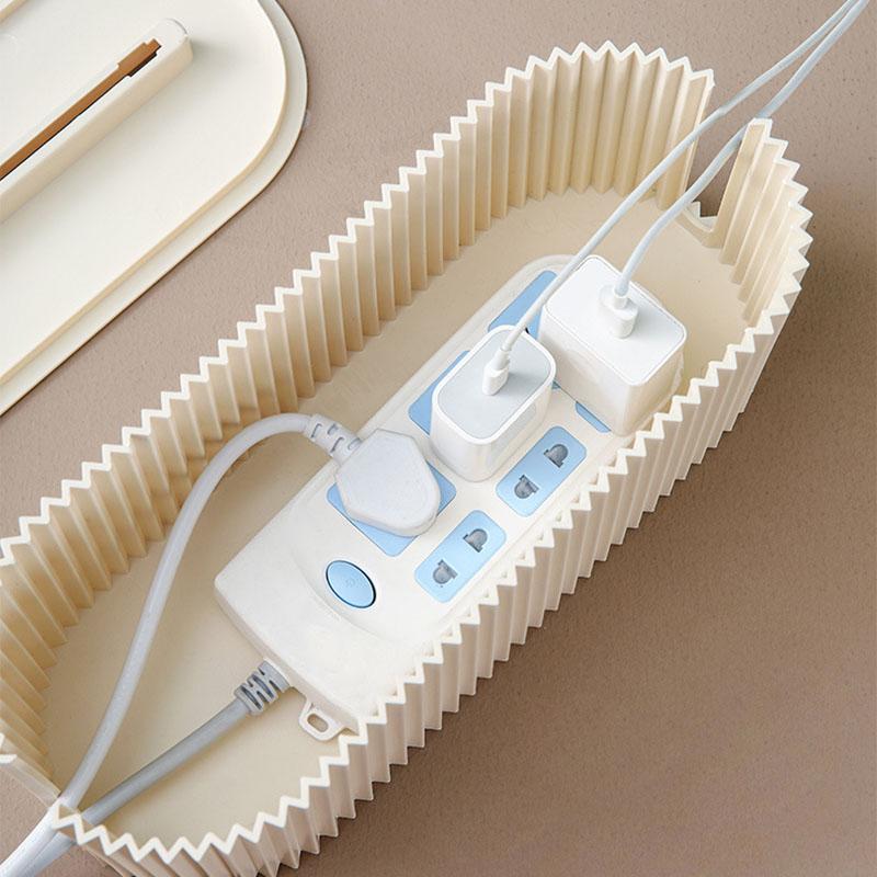 Multifunctional Household Storage Box, Charging Cable Storage Box, Safe Storage Socket, Cable, Mobile Phone Charger Storage Box