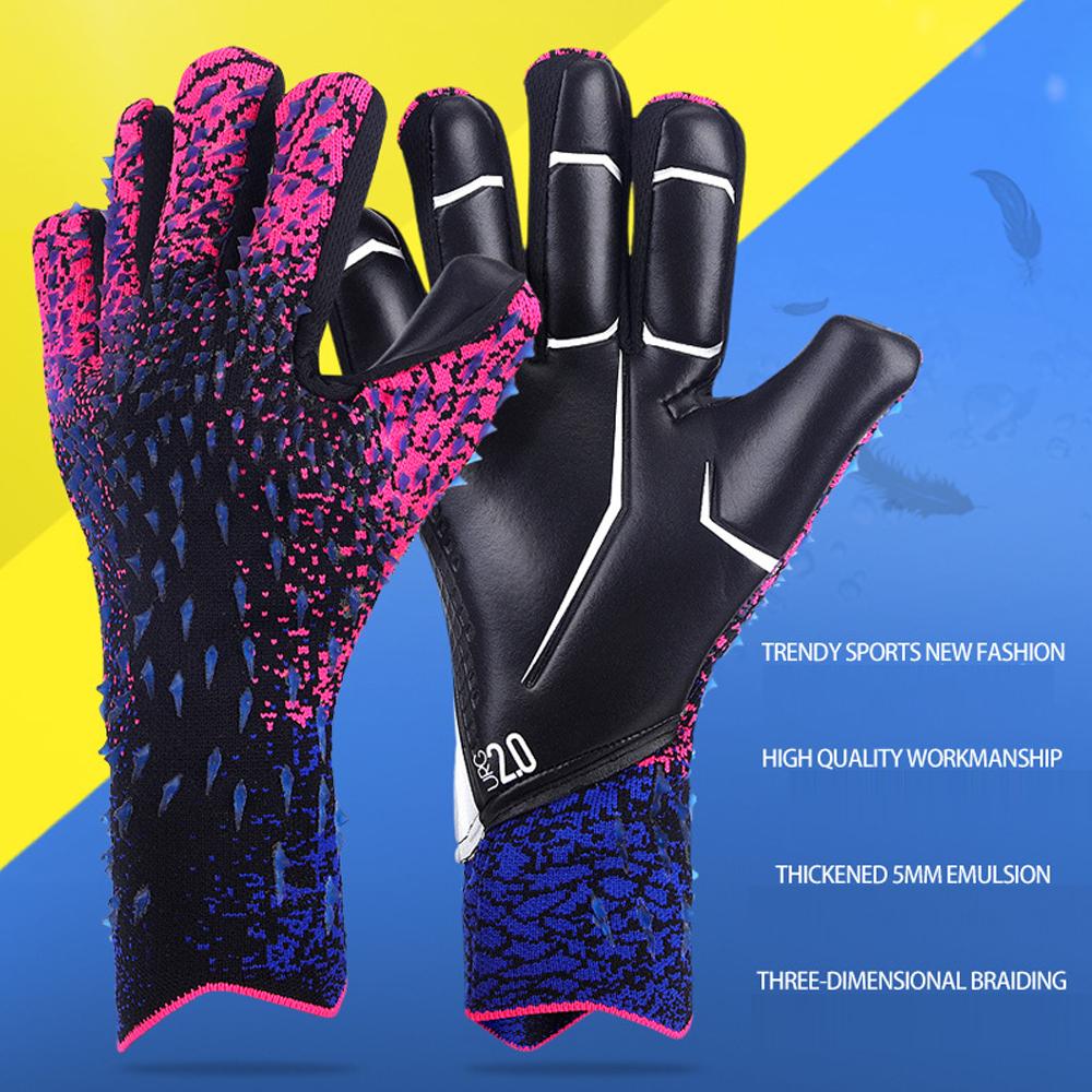 Guanti Allenamento Calcio Ragazzi Guanti Da Portiere Per Bambini - Guanti Calcio Antiscivolo, Protezione Polso, Taglie 6-10, Per Allenamento E Partite Guanti Da Portiere Taglie 6 7 8 9 10