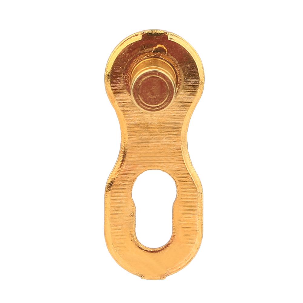 Heavy Duty Bike Quick Release Chain Link Magic Joint Connector for 11 Speed (Gold)