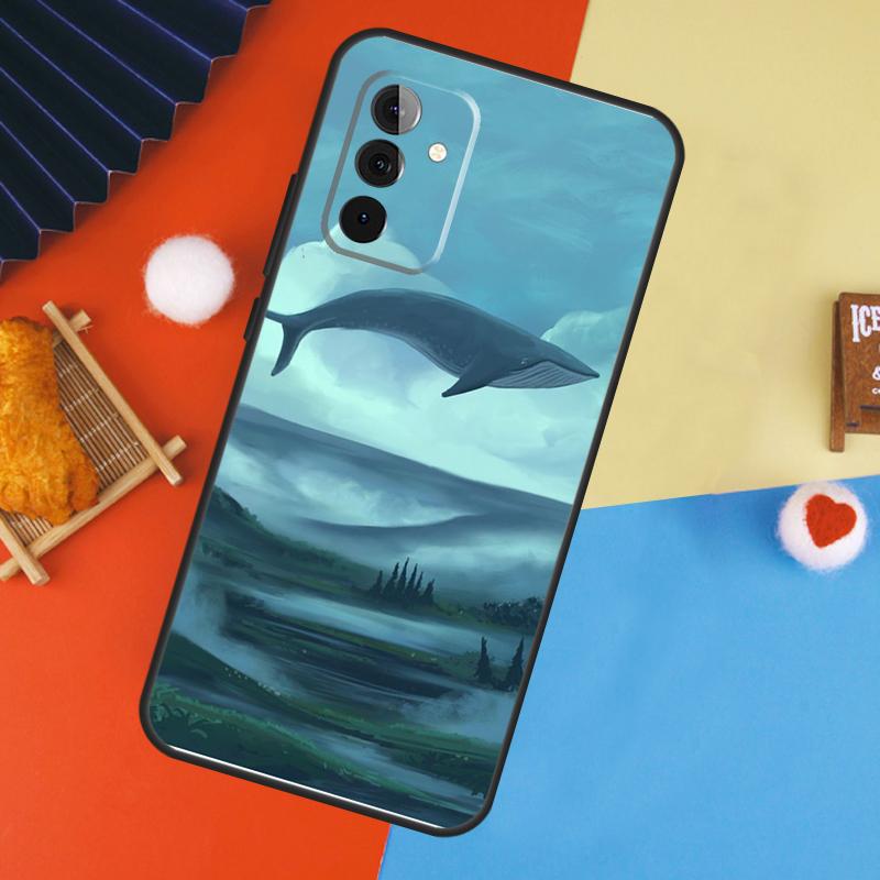 Flying Whale Magical Case For Samsung Galaxy A54 A34 A14 A55 A35 A33 A53 A13 A23 A17 A06 A16 A56 A36 A52 A32 A15