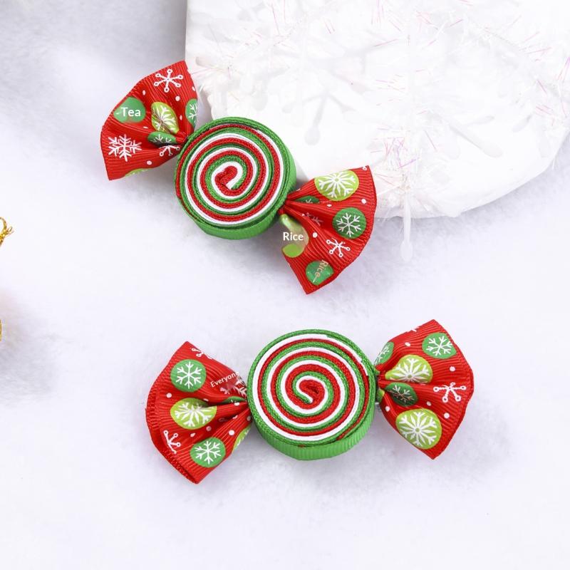 

1Pair Valentine S Day Children S Sweet Lollipop Hair Clip Red Butterfly Bow Hair Accessory Cute Headwear Hairpin Gifts A10