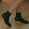 Kerrijade Wood Socks Boots_Black