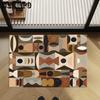 Entrance Floor Mat Bathroom Absorbent and Non Slip Household Dirt Resistant Floor Mat