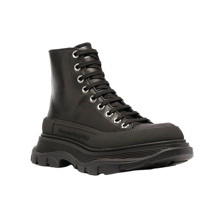 Alexander Mcqueen Tread Slick High 'Black' Women's 633900WHZ621081