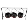 Witches Cauldron Candy Serving Bowl Decor Black Plastic Cauldron Decoration Photo Props For