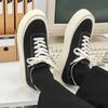2025 Herren Übergröße Canvas Vulkanisierter Gummi Weiche Sohle Flacher Absatz Low Top Runde Zehenkappe Neue Hochwertige Schuhe für Alle Vier Jahreszeiten