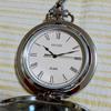 [USED] Seiko ALBA SUCCESS Pocket Watch in Silver with Hunter Case