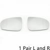 Exterior Rearview Mirror Lens White Glass With Heated Left Right For Mercedes Benz CLS C219 W219 CLS280 300 320 350 2008-2010