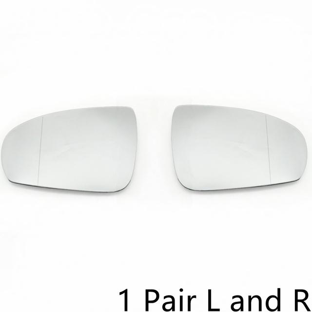 Exterior Rearview Mirror Lens White Glass With Heated Left Right For Mercedes Benz CLS C219 W219 CLS280 300 320 350 2008-2010