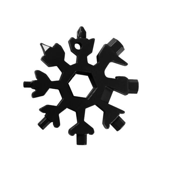 Multifunkční nástroj Snowflake, odolný proti korozi, otevřená lahev z nerezové oceli, profesionální přesný klíč na sněhové vločky, multifunkční nástroj
