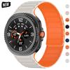 Cinturino in Silicone per Samsung Galaxy Watch 8/8 Classic 46mm 40mm 44mm Sportivo Magnetico Senza Spazi Bracciale Cinturino per Galaxy Watch 8