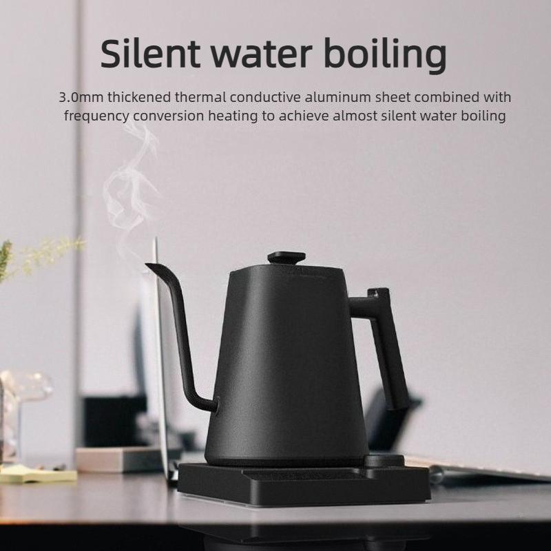 1200W Gooseneck Coffee Kettle Intelligent Constant Temperature Fine Mouth Electric Kettle Professional Coffee Pot