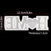 Home Love Silicone Mold Letters Epoxy Resin Mould for DIY Resin Crafts Casting Molds Home Decoration Jewelry Making Tool