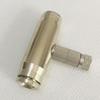 High Pressure Brass 9.52mm misting Nozzle Connector 3/8 Inch Slide Lock Connector Tee Elbow Straight Connector Spray Acce