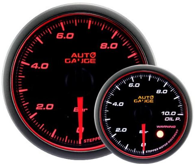 

Autogauge Серия 458 52мм Датчик давления масла с японской подсветкой и мотором «Ангельское кольцо», двухцветный