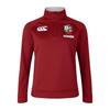 Womens/Ladies 2025 British & Irish Lions Quarter Zip Rugby Fleece Top