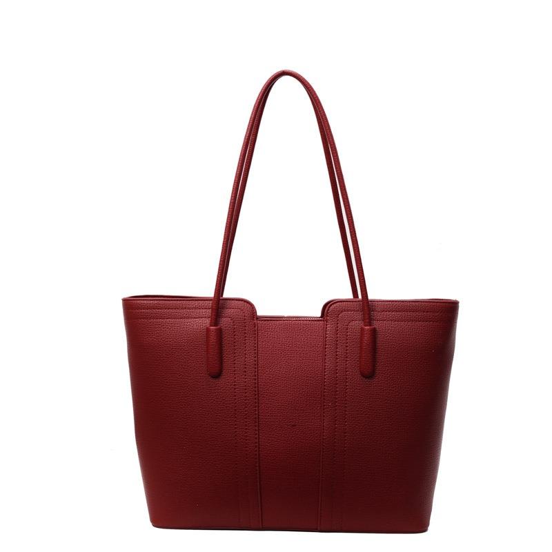 Damentasche mit großem Fassungsvermögen, Schultertasche, Pendler-Tasche, neu, weiches Leder, Messenger-Tasche, weiches Leder, Damentasche