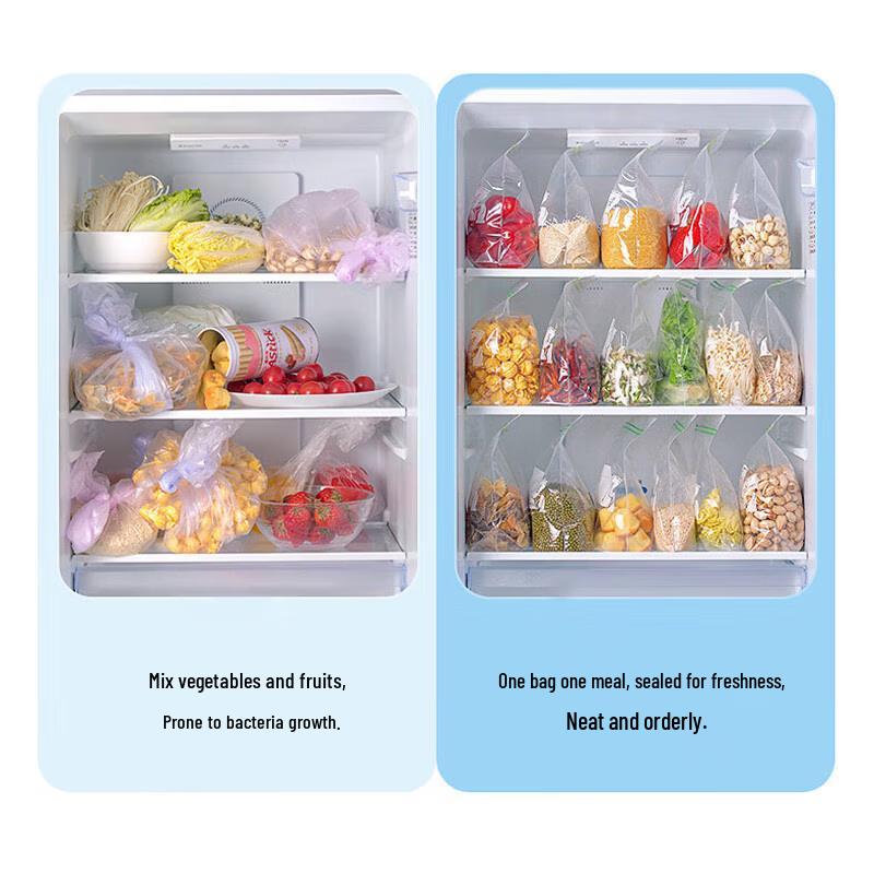 CHAHUA 3D Resealable Food Storage Bags