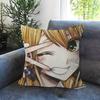 Anime Citrus Girl Cushion Cover Car Throw Pillow Case For Sofa Car Christmas Gift
