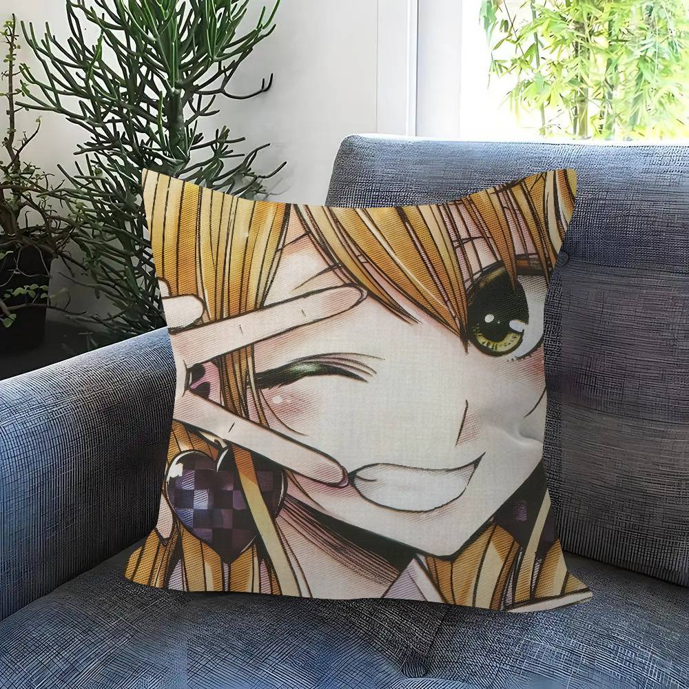 Anime Citrus Girl Cushion Cover Car Throw Pillow Case For Sofa Car Christmas Gift