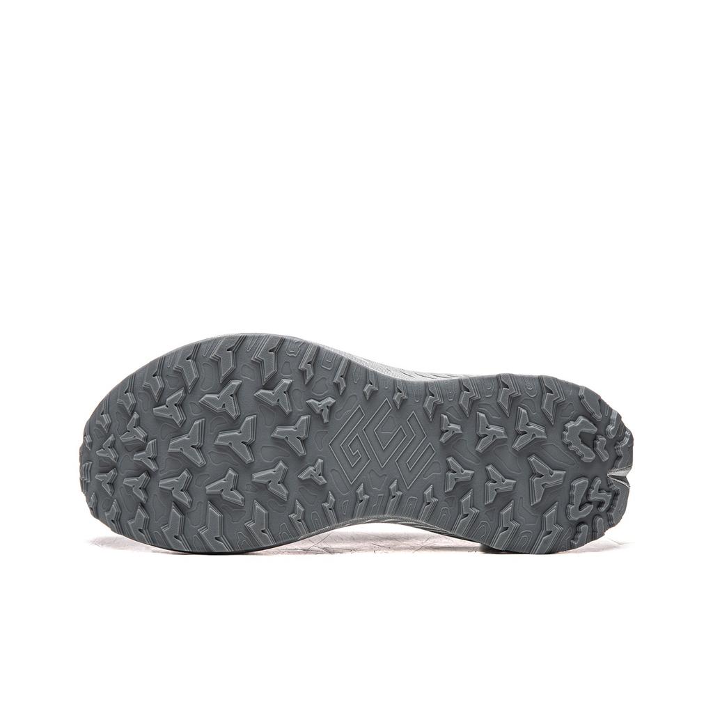 Li Ning Lu Outdoor Hiking Casual Thick Sole Height Increasing Non Slip Stable Support Shock Absorption Low Top Trail Running Shoes ARNV023-4