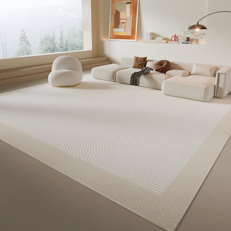 Nordischer geometrischer Teppich für Wohn- und Schlafzimmer: Weich, strapazierfähig, modernes minimalistisches Wohnambiente – Instagram-tauglicher Stil
