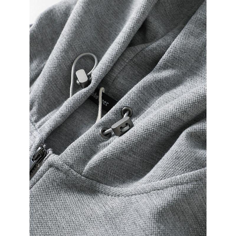 American Retro Heavy Zipper Knitted Cardigan Hoodie Men's Autumn Winter Coat Export Men's Sports Jacket