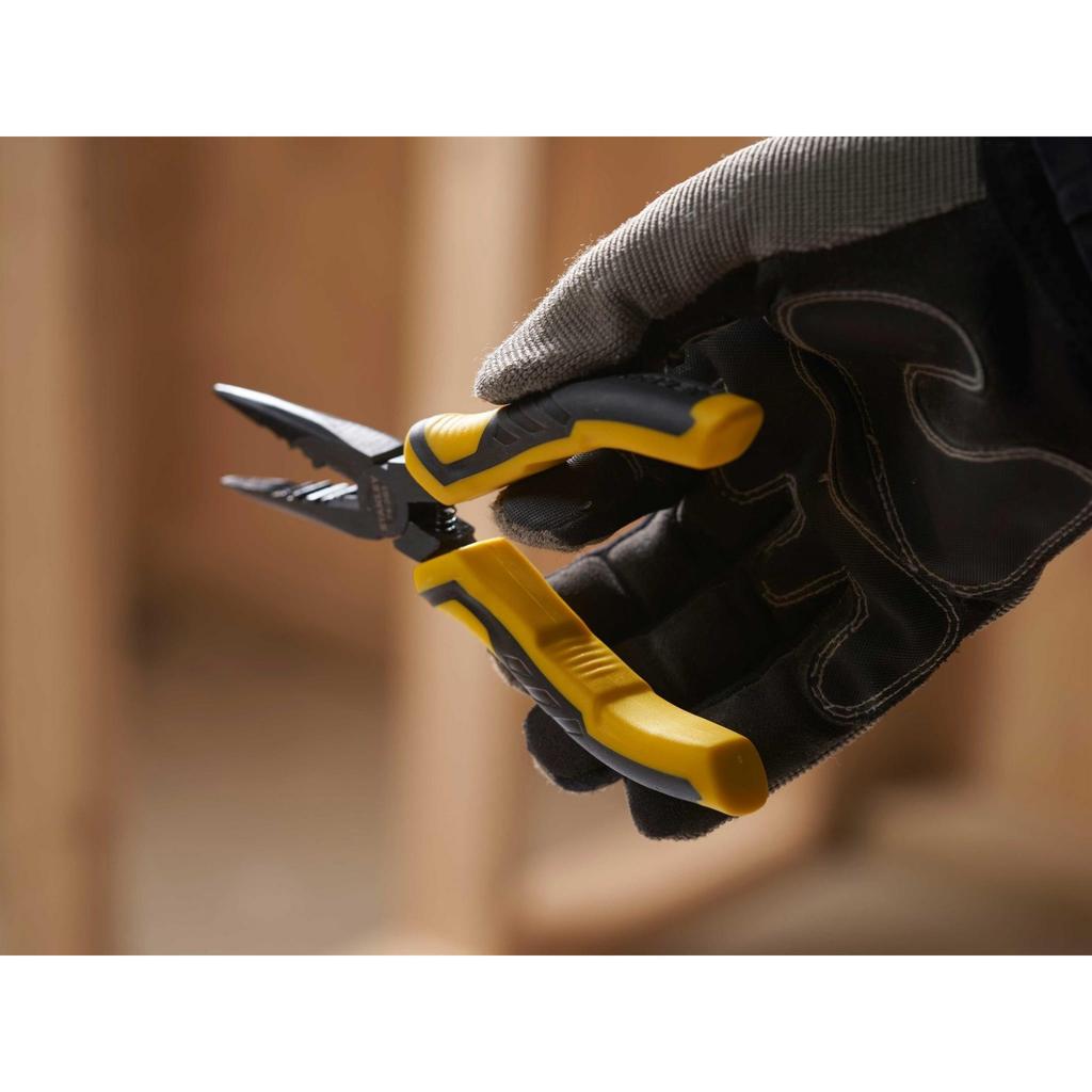 Stanley Hand Tools Controlgrip Long Nose Pliers