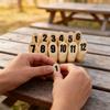 Finland Kubb Wooden Toy Outdoor Childrens Number Bowling Game For Kids