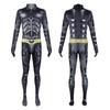 Il Cavaliere Oscuro Batman Bruce Wayne Tuta con Mantello Costume di Halloween