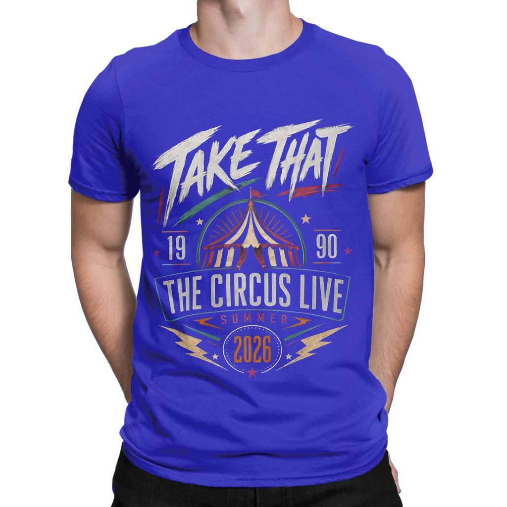 All Seasons Take That The Circus Live Tour 2026 T Shirt For Unisex Unisex Cotton Tee Shirt Short Sleeve Clothes