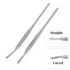 1/2 Stück Premium Edelstahl Dental-Skalpellgriff für Klinge Nr. 3 - Professionelles Oralchirurgie-Instrument für Zahnärzte