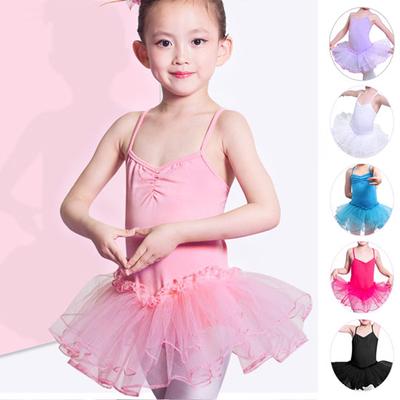 Girls Kids Baby Dance Chiffon Tutu Skirt Ballet Skirt Dress Up Fancy Costume
