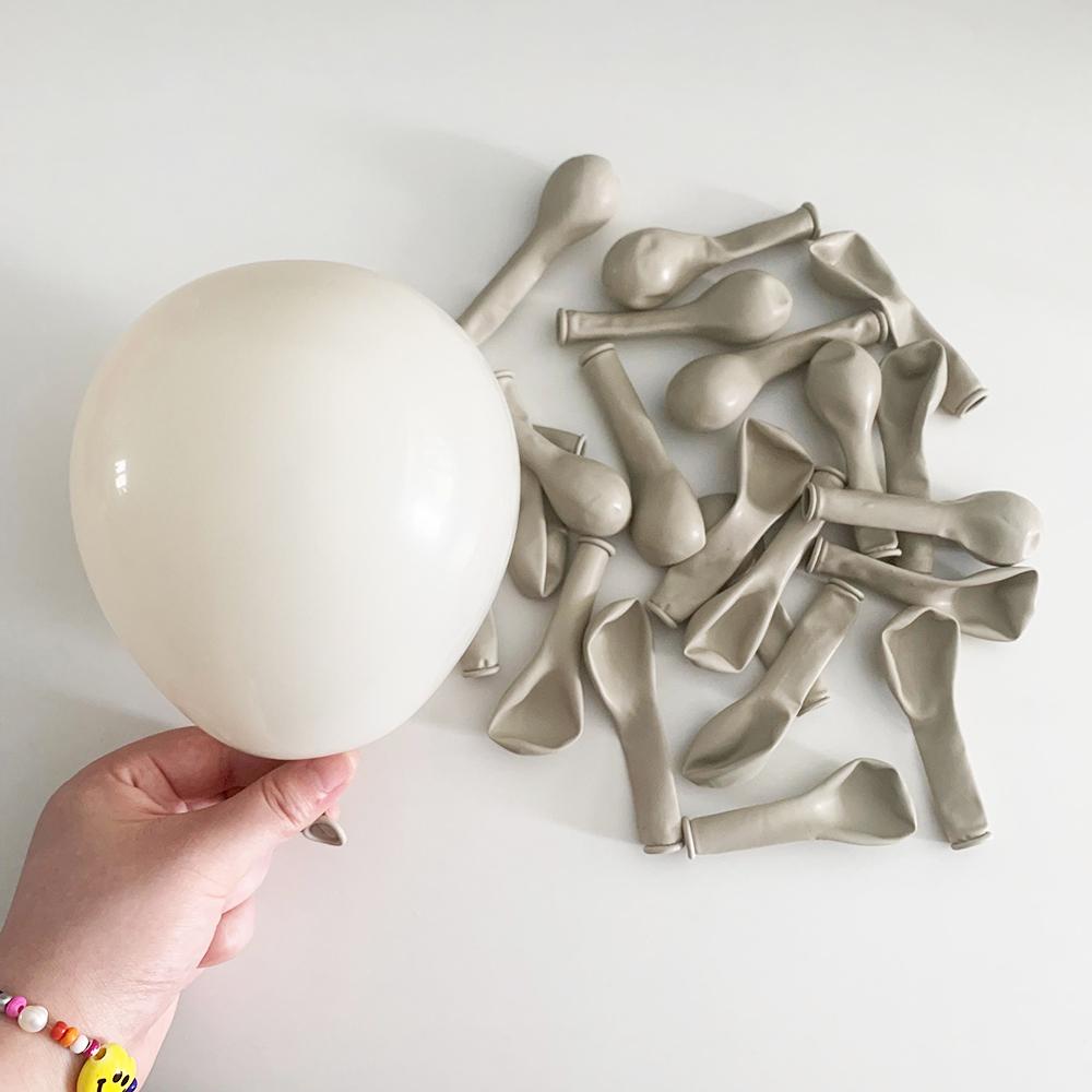 Pastel Balloon Baby Blue Pink Retro Skin White Sand Ballon Birthday Party Blue Globos Cocoa Khaki Wedding Baby Shower Decoration