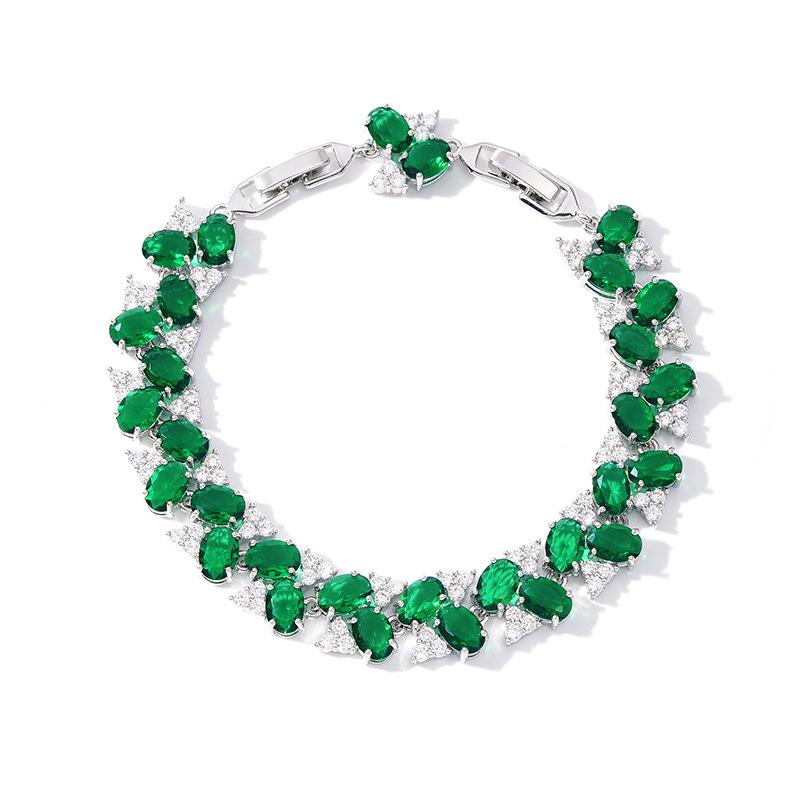 

Новые изысканные роскошные браслеты из цветных драгоценных камней из Европы и Америки Dopamine Candy слегка инкрустированные цирконом роскошные браслеты циркон