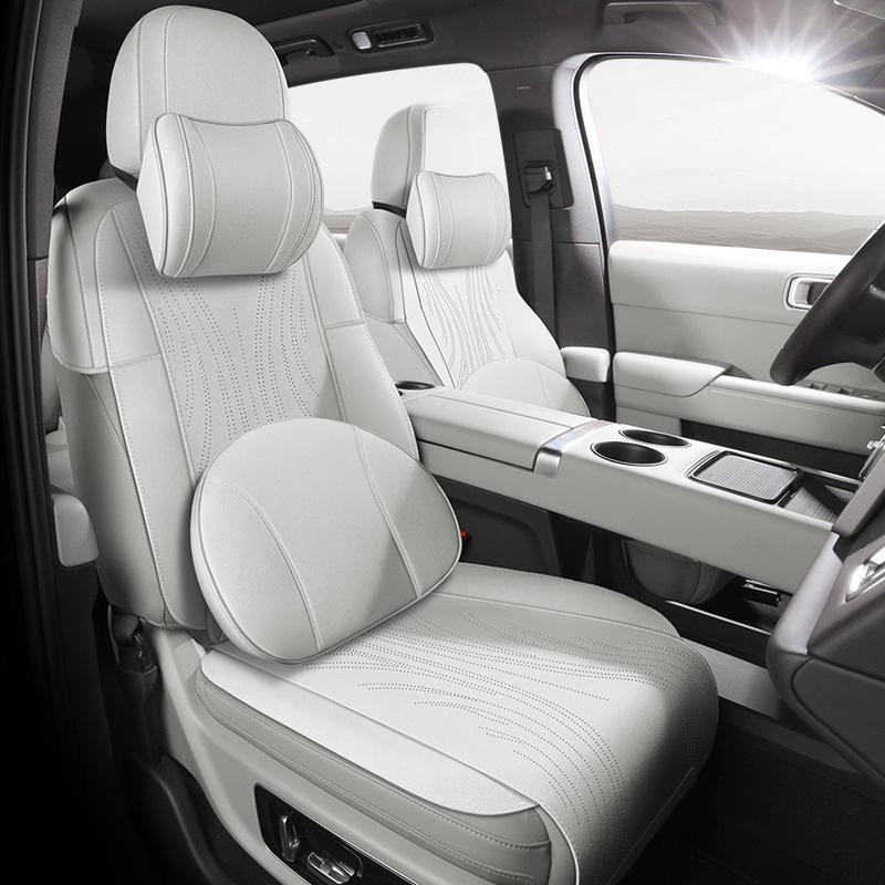 Universal Suede Car Seat Cushion: Ideal for L6-L9, Four Seasons, Semi-Enclosed Design
