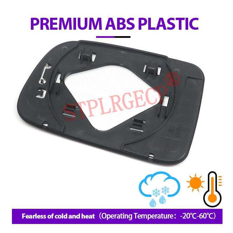 Stplrgecp Passenger Side Driver Side Left or Right Door Side Heated Wing Mirror Glass Lens for Honda CR-V Mk2 RD5 RD7 2002-2006