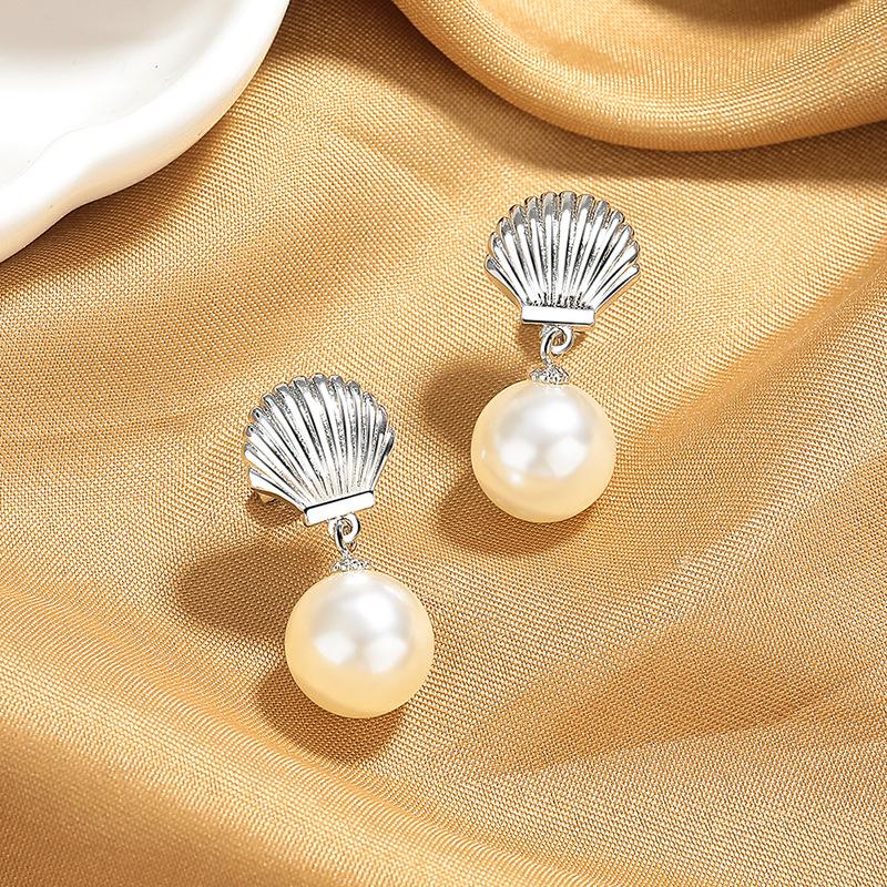 925 Sterling Silver New Zircon Earrings for Women High Quality Exquisite Student Girlfriend Fashion  Jewelry Accessories Gift
