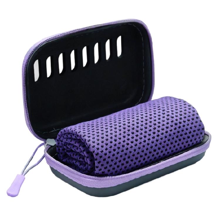 

Большое полотенце для спортзала 30x80 см, охлаждающий эффект, мягкая полиэстеровая текстура, быстросохнущее полотенце, подходит для йоги, велоспорта, плавания фиолетовый