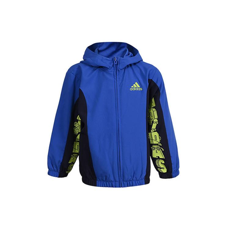 

Новая куртка Adidas Спортивная синяя Детская IQ1256 104