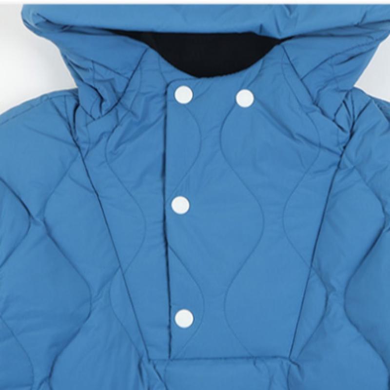 New Balance Kids Layer One Padded Anorak Blue
