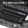 M.2 SSD Heat Sink M2 NGFF NVME 2280 Solid State Disk Drive Radiator Aluminum Heatsink Cooler Cooling Thermal Pad for PS5 Desktop