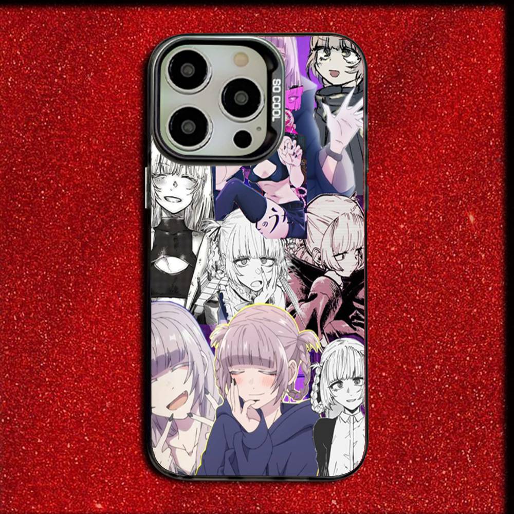 

C-Call of Night Nazuna Nanakusa Phone Case For iPhone 16,15,14,13,12,11,Mini,Pro,E,MAX Candy Matte Shockproof Black Cover iPhone11PRO