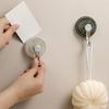 Light Luxury Suction Cup Hooks Heavy-Duty Removable Transparent Multi-Purpose Wall Bathroom Towel Door Sticky Hooks